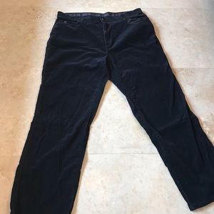 Calvin Klein vintage washed corduroy, 40x32, black